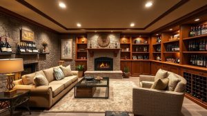 affordable luxurious basement renovations