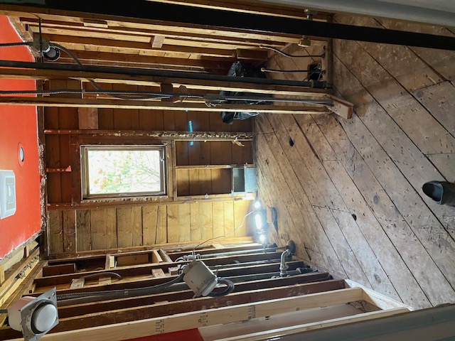 Paisner bathroom shower before renovation