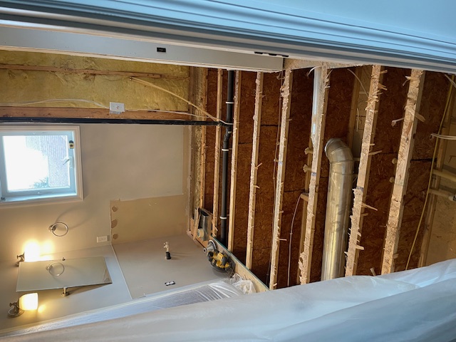 Savage master bathroom shower after